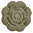 Hondenbakken/Waterbakken Schrokbak JV House of Colors BONAPP(5th) Voerbak Roos antislip Siliconen Slow Feeder Hondenkom met Zuignap Groen Ø18,5×4 cm