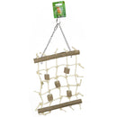 Vogelspeelgoed Boon klimrek touw + hout 42cm