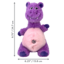 Honden speelgoed speeltjes Kong hond knots belly hippo medium/large