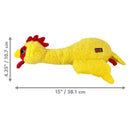 Honden speelgoed Kong Kong hond scruffs chicken medium / large