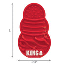 Hondenspeelgoed Kong licks Small/Large rood