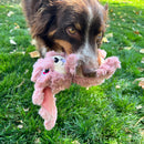 Honden speelgoed Kong Kong hond  zachte rose scrumplez bunny medium