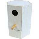 Broedblokken hout  zeskant.