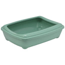 Kattenbakken Kattenbak Moderna kittenbak plastic met rand mint green 42 cm