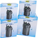 Aquarium filters Tetra buitenfilters EX PLUS.  ( Inclusief: filtermassa’s. )