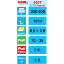 Aquarium filter Eheim thermo-buitenfilter Professional 5e Wifi 600T.