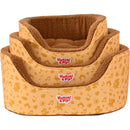 Honden/kattenmanden Woezel en Pip slaapmanden Extra hoge Woezel en Pip rand Geel