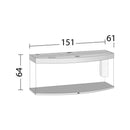 Aquarium Juwel aquarium Juwel aquarium Vision 450 LED met filter, wit