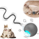 Kattenspeelgoed Interactieve kattenspeelgoedbal, slim kattenspeelgoed, elektrische kattenspeelgoedbal, onregelmatige beweging, 3 werkmodi, automatisch rollende bal voor katten en honden, 360 ° roterend automatisch speelgoed voor katten en honden.