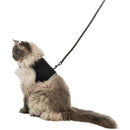 Katten lijnen Soft-Tuig XXL met Riem zwart