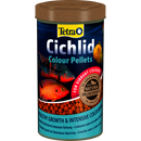 Aquarium Vissenvoer Tetra Cichlid colour pellets 500 ml.