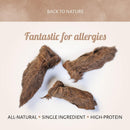 Hondensnacks Ree-oren met Vacht 2 stuks