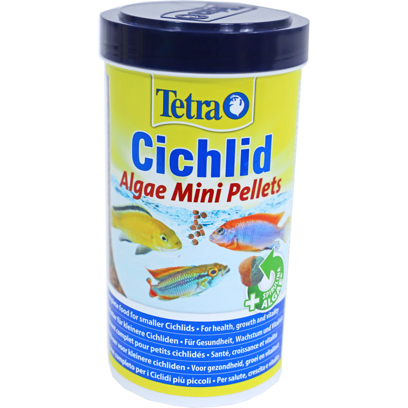 Vissenvoer Tetra Cichlid Algae Mini, 500 ml.