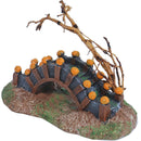 Aquarium decoratie Boon aqua deco ornament polyresin eiland met brug en boom, 13 cm.