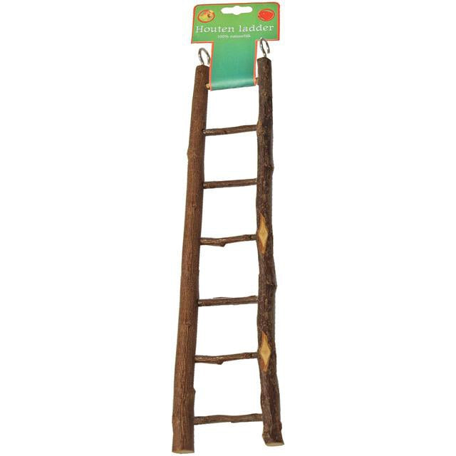 Houten ladders natureal - Dierplezier.nl
