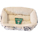 Hamsterdivan ivoor/deco, 16x12 cm. - Dierplezier.nl