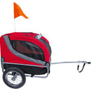 Honden fietskar Fietskar Boon fietskar Runner 1, rood/grijs