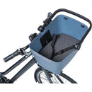 Basil fietsmand Buddy met kussen voor voorop, blauw. ( PLUS GRATIS REKJE )