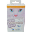Pak à 3 filtercardridges met waterontharder voor waterbak Cat H2O.