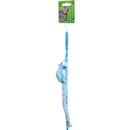 Kattenspeelgoed Boon hengel met pluche crinkle muis met bel, blauw.
