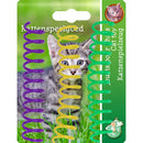 Boon kattenspeelgoed op kaart springveer, Ø 1,5x10 cm 3 stuks.