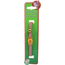 Katten halsbanden Volwassen Boon kattenhalsband nylon reflecterend met diagonale streep, oranje