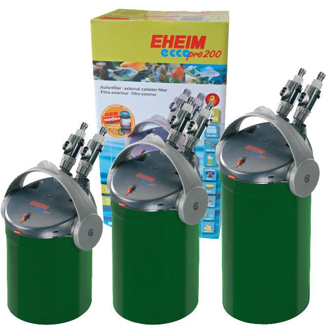 Aquarium filters Eheim filters Ecco Pro met filtermassa.