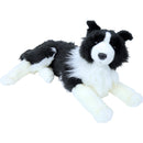 Boony 'Natural Decoration' pluche Border Collie 53 cm, liggend.
