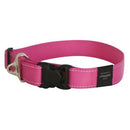Rogz Landing strip halsband Roze XXL 50-80 Cm - Dierplezier.nl