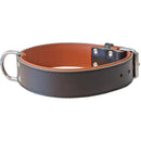 Boon Lederen Halsbanden Soft zwart/bruin 40 mm - Dierplezier.nl