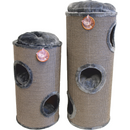 Krabpaal/klimmeubel Boon Klimton sisal 2 en 3 gaats grijs/grijs