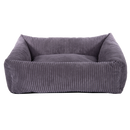 Honden/Katten Manden Hondenmanden Petlando Gent Ribstof Donker Grijs