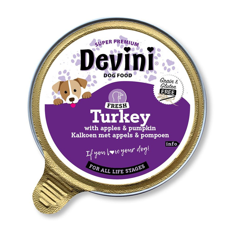 Honden voeding Turkey voor honden 85g