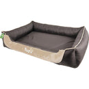Nap'zzz divan waterproof Duo Bruin/Beige hondenmand - Dierplezier.nl