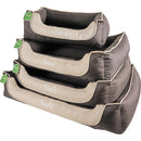 Nap'zzz divan waterproof Duo Bruin/Beige hondenmand - Dierplezier.nl