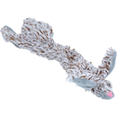 Honden speelgoed Boon Pluche platten dieren met piep 35/55 Cm