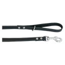 Honden halsbanden looplijnen JV VETLEDER Leiband Zwart
