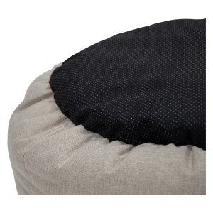 Honden/kattenmanden  JV Nimba Hoge mand zandkleur met zeer zachte bonte witte binnen vacht. ( verkrijgbaar in 2 maten )