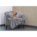 Honden kussen/deken JV Cocoon deken Antraciet- 130cmx170cm