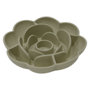 Hondenbakken/Waterbakken Schrokbak JV House of Colors BONAPP(5th) Voerbak Roos antislip Siliconen Slow Feeder Hondenkom met Zuignap Groen Ø18,5×4 cm
