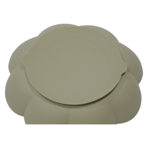 Hondenbakken/Waterbakken Schrokbak JV House of Colors BONAPP(5th) Voerbak Roos antislip Siliconen Slow Feeder Hondenkom met Zuignap Groen Ø18,5×4 cm