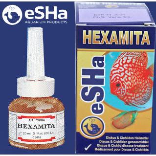 Aquarium medicijnen Esha Hexamita gatenziekte (octomitus)