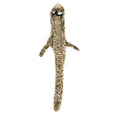 Hondenspeelgoed Boon hond speelgoed Luipaard plat met piep xxl grijs 85 cm