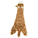 Hondenspeelgoed Boon hond speelgoed Giraffe plat met piep xxl grijs 85 cm
