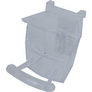 Vogelvoer/waterbak Vogel Savic kapbakje met haak, transparant.