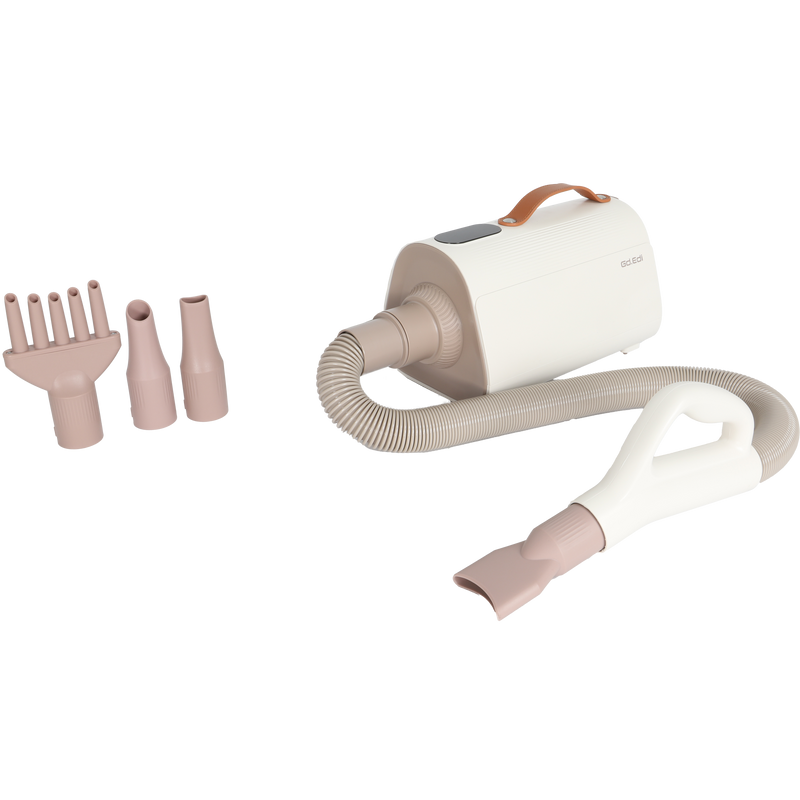 Honden verzorging set  GD. EDI waterblazer + 4 opzetstukken