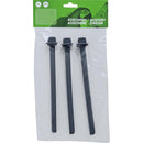 Vogel zitstokken Voltregá zitstok indraaimodel met klem plastic grijs, zak a 3 stuks.