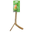 Vogel Zitstokken natuurlijk hout met schroefdraad