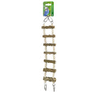 Vogelspeelgoed Boon houten ladders met kralen  29/37/46 Cm