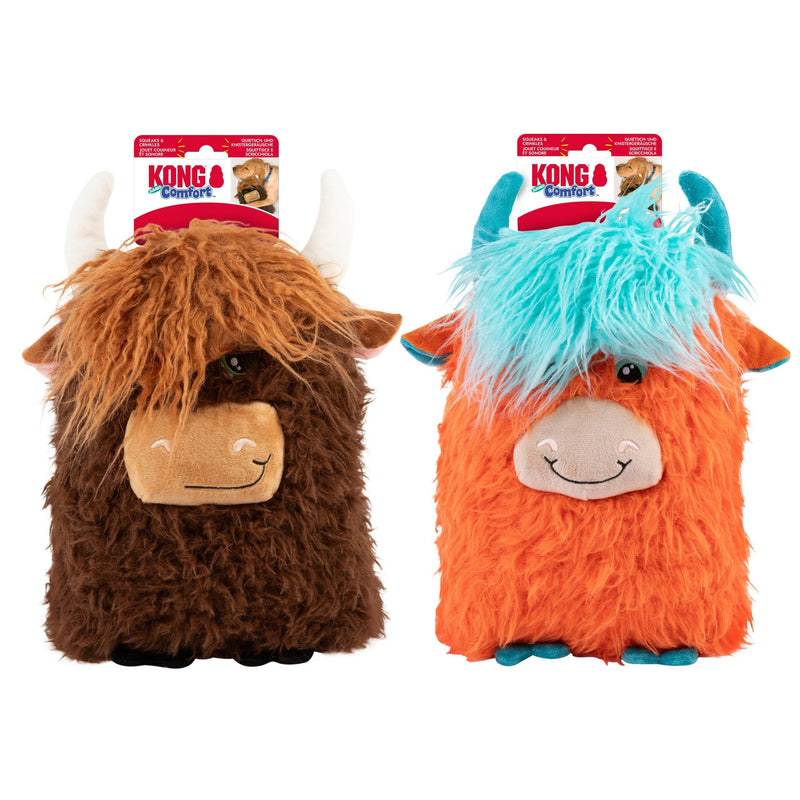 Honden speelgoed speeltjes Kong hond comfort jumbo highland cow